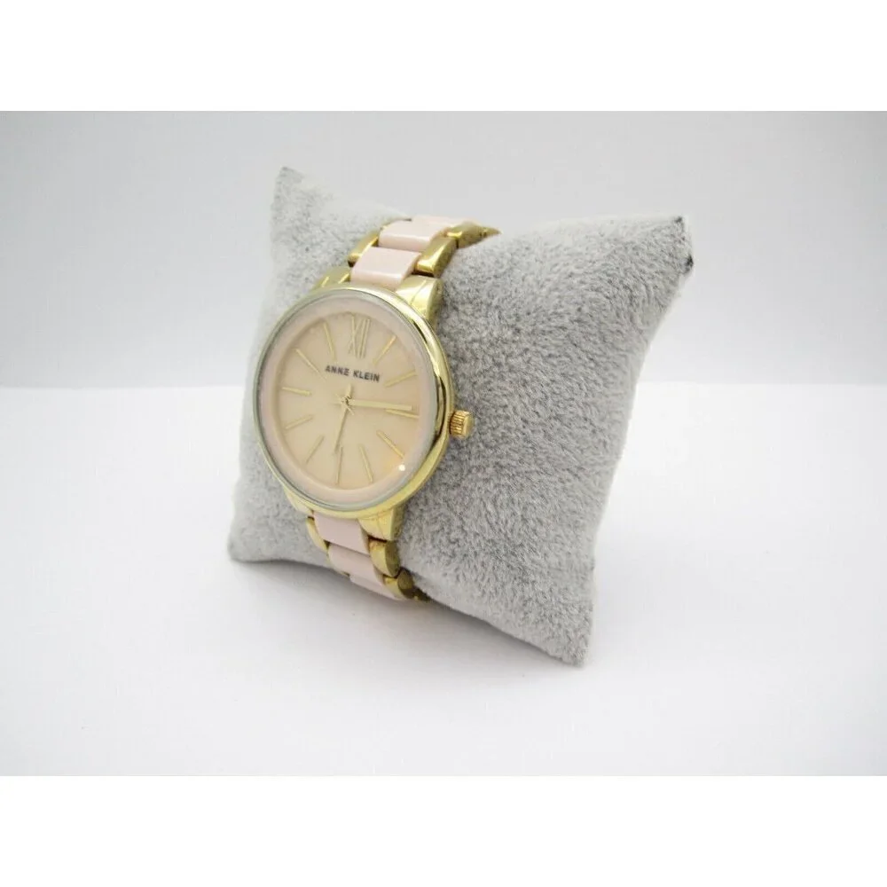 Women Anne Klein Quartz 100ft WR Analog mm Round Watch (H103) 
